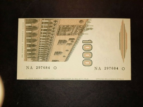 Errore taglio 1000 lire - taglio,