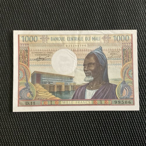 Mali 1000 francs - nd, 1973