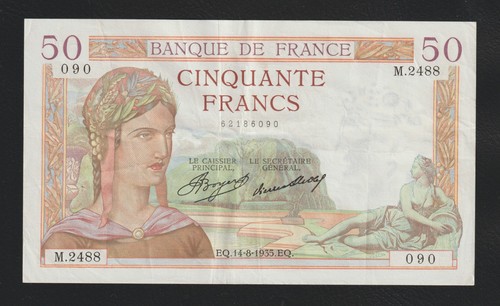 France billet 50f - 🇨🇵,