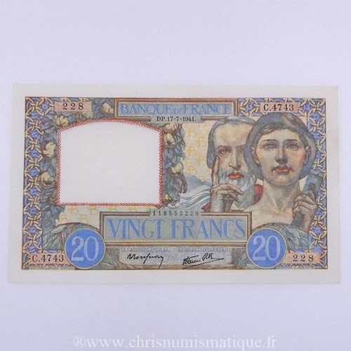 Francs science travail - 20, et