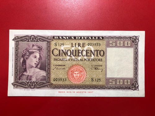 Repubblica italiana 500 lire - italiana,