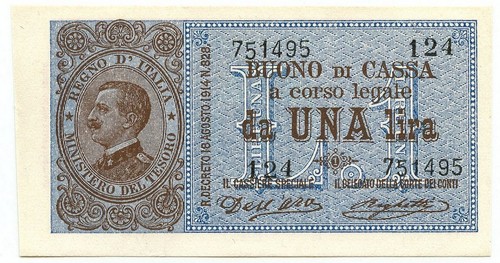 Lira buono cassa - lira,