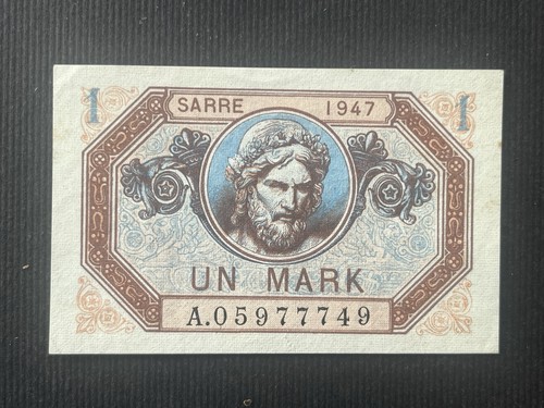 Sarre saar mark - 1947, «