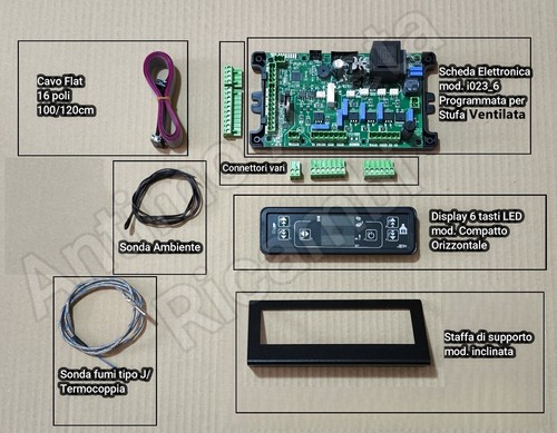 Kit scheda elettron micronova - elettron.,