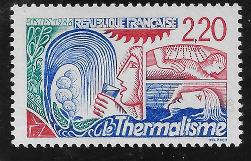 Yvert 2556a thermalisme - n°yvert,