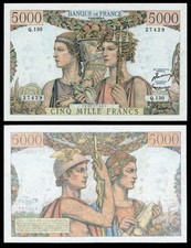 Billet France - 5000 Francs