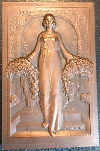 Medaglia plaque femme aux - plaque, la