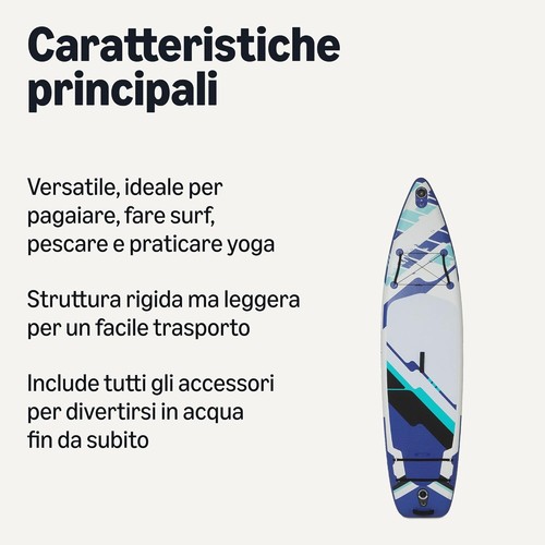 Tavola sup gonfiabile aqua - tavola,