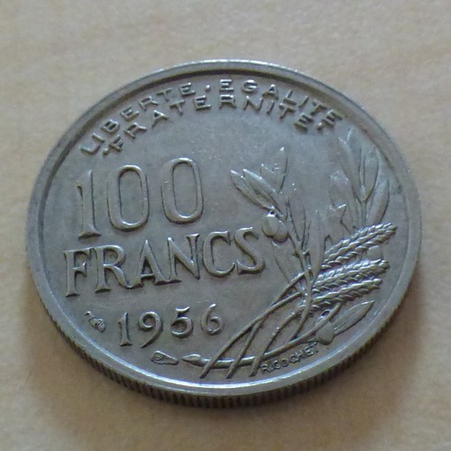 France 100 francs 1956 cochet - 100,