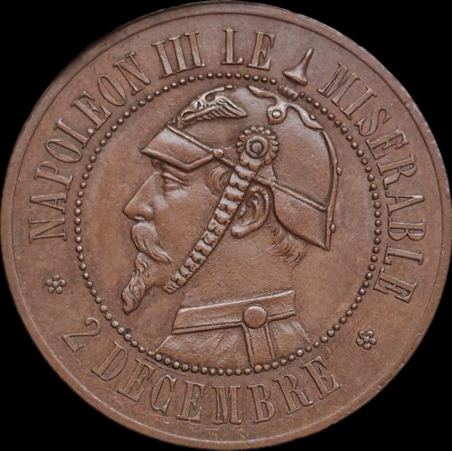Napoléon iii médaille - napolÉon,