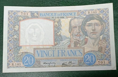 Francia biglietto 20 - francia,