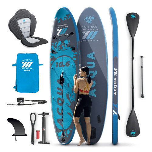 Sup gonfiabile kit kayak - +kit,