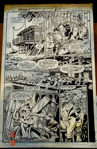 Marvel comics tavola darkhold - tavola,