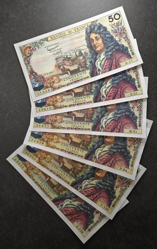 Billet francs racine 1962 - 50,