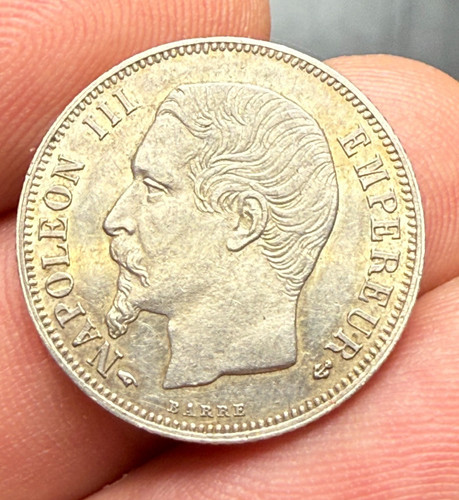 Franc argent napoléon - napoléon, iii
