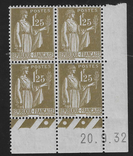 287 type paix bloc - 287,
