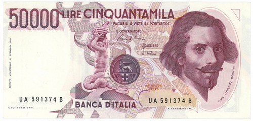 50000 lire gian - 50000,